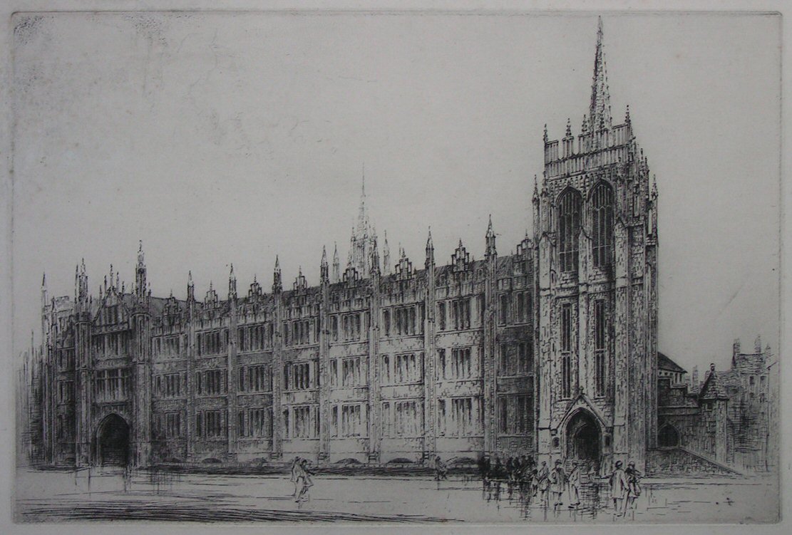 Etching - (Aberdeen University)